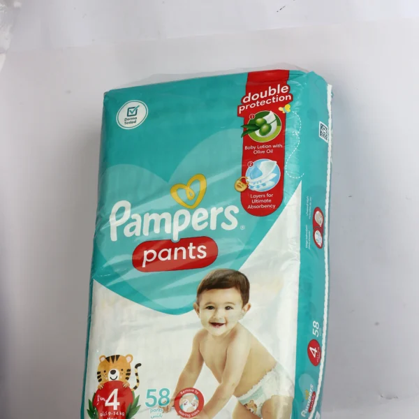 حفاظات بامبرز شورت 4//58ق