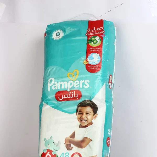 حفاظات بامبرز شورت 6//48ق