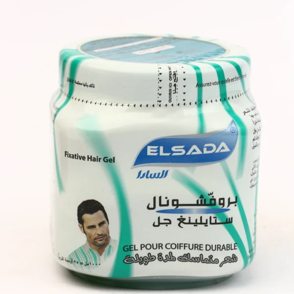 السادا بروفيشنال ستايلنج جل أخضر 1000 مل | Elsada Professional Styling Gel Green 1000ml