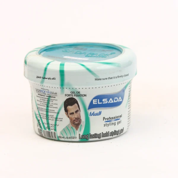 السادا بروفيشنال ستايلنج جل أخضر 250 مل | Elsada Professional Styling Gel Green 250ml