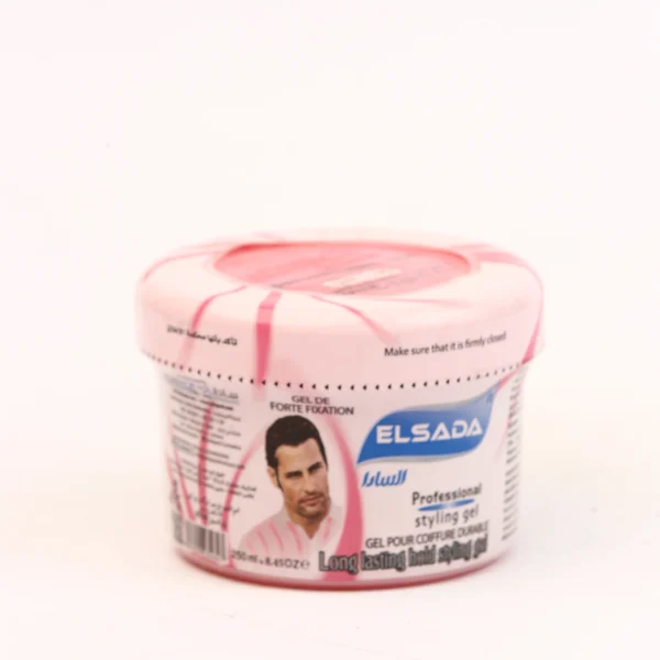 السادا بروفيشنال ستايلنج جل روز 250 مل | Elsada Professional Styling Gel Rose 250ml