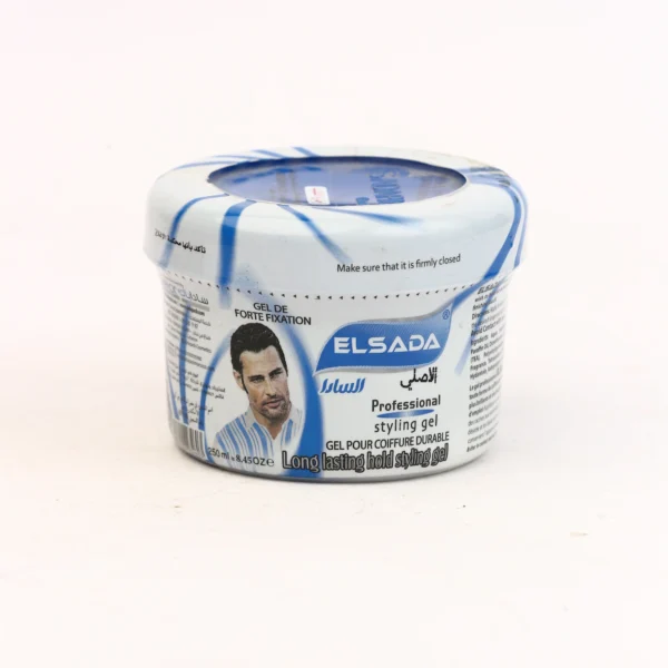 السادا بروفيشنال ستايلنج جل أزرق 250 مل | Elsada Professional Styling Gel Blue 250ml