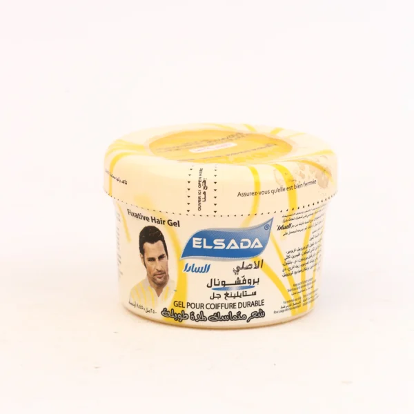 السادا بروفيشنال ستايلنج جل أصفر 250 مل | Elsada Professional Styling Gel Yellow 250ml