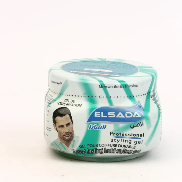 السادا بروفيشنال ستايلنج جل أخضر 500 مل | Elsada Professional Styling Gel Green 500ml