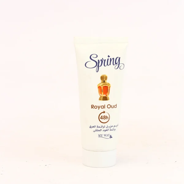 سبرنج رويال عود كريم مزيل عرق 40 جم | Spring Royal Oud Deodorant Cream 40g