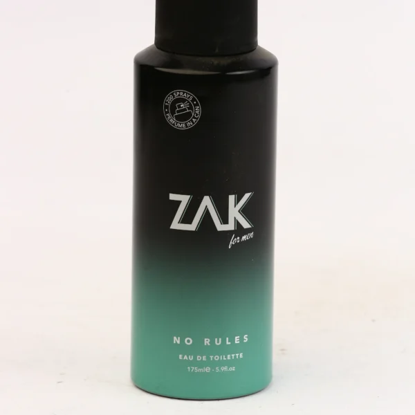 عطر زاك نو رولز للرجال - ZAK For Men No Rules Eau De Toilette - 175 مل