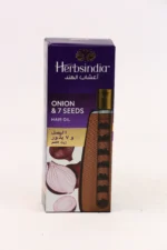 ⁦زيت شعر هيربس إنديا بصل و7 بذور - Herbsindia Onion & 7 Seeds Hair Oil - 180 مل⁩ - الصورة ⁦2⁩