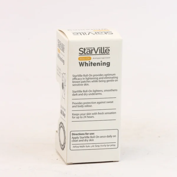 رول أون ستارفيل وايتنينج أورينت بيرل - StarVille Whitening Roll-On Orient Pearl - 60 مل