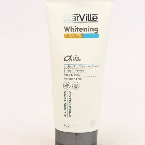 غسول ستارفيل وايتنينج بمضخة - StarVille Whitening Cleanser Pump - 400 مل