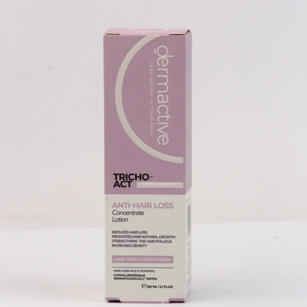 Dermactive Tricho-Act Anti-Hair Loss Concentrate Lotion 120ml | لوشن ديرماكتيف تريكو أكت ضد التساقط 120 مل