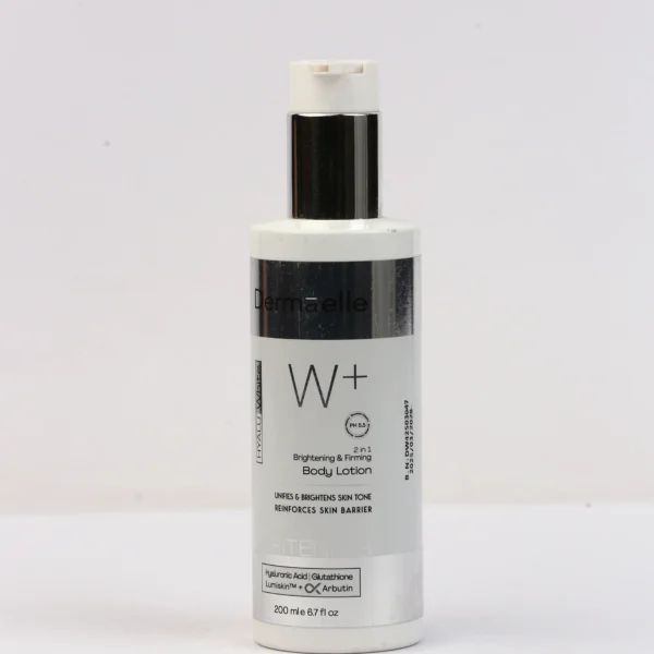 Dermaelle W+ Brightening & Firming Body Lotion 200ml | لوشن ديرمايل W+ لتفتيح وشد الجسم 200 مل