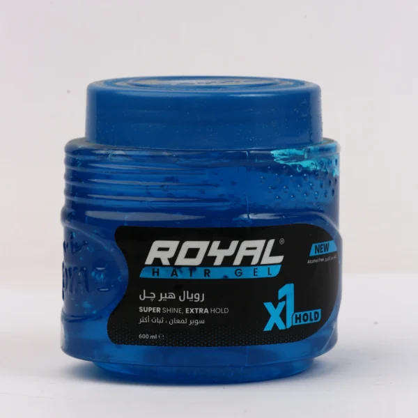 رويال هير جل X1 تثبيت قوي 600 مل | Royal Hair Gel X1 Extra Hold 600ml