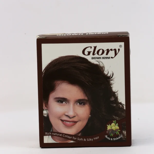 Glory Brown Henna 60g | حناء جلوري بني للشعر 60 جم