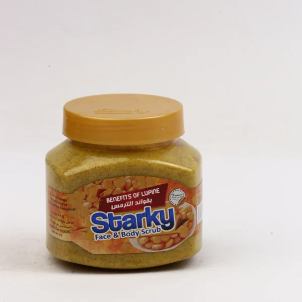 Starky Lupine Face & Body Scrub 300ml | صنفرة ستاركي بالترمس للوجه والجسم 300 مل