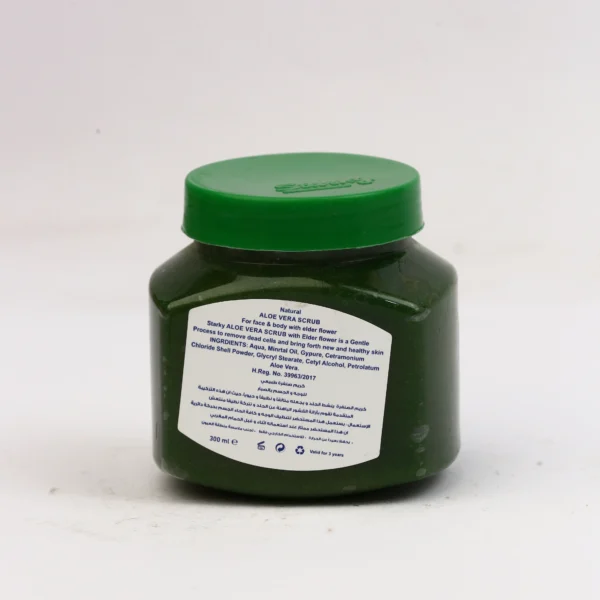 Starky Aloe Vera Face & Body Scrub 300ml | صنفرة ستاركي بالألوفيرا للوجه والجسم 300 مل