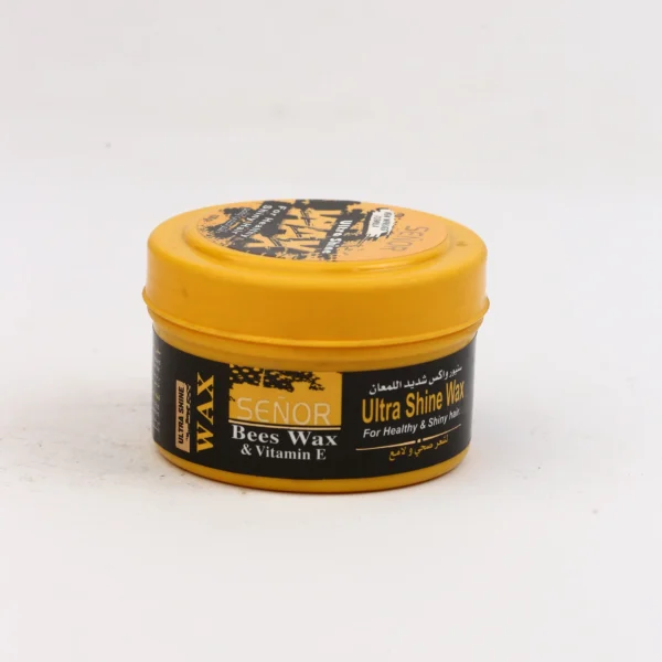 واكس شعر سينور بشمع العسل وفيتامين E | Senor Ultra Shine Bees Wax & Vitamin E