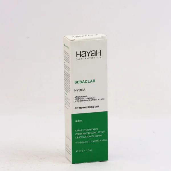 كريم حياة سيباكلار هيدرا المرطب 50 مل | Hayah Sebaclar Hydra Moisturising Cream 50ml