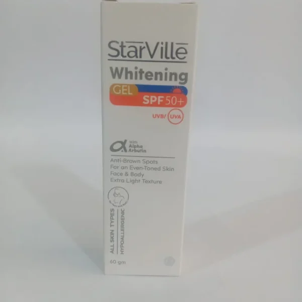 ستارفيل وايتنينج جل SPF50+ 60 جم